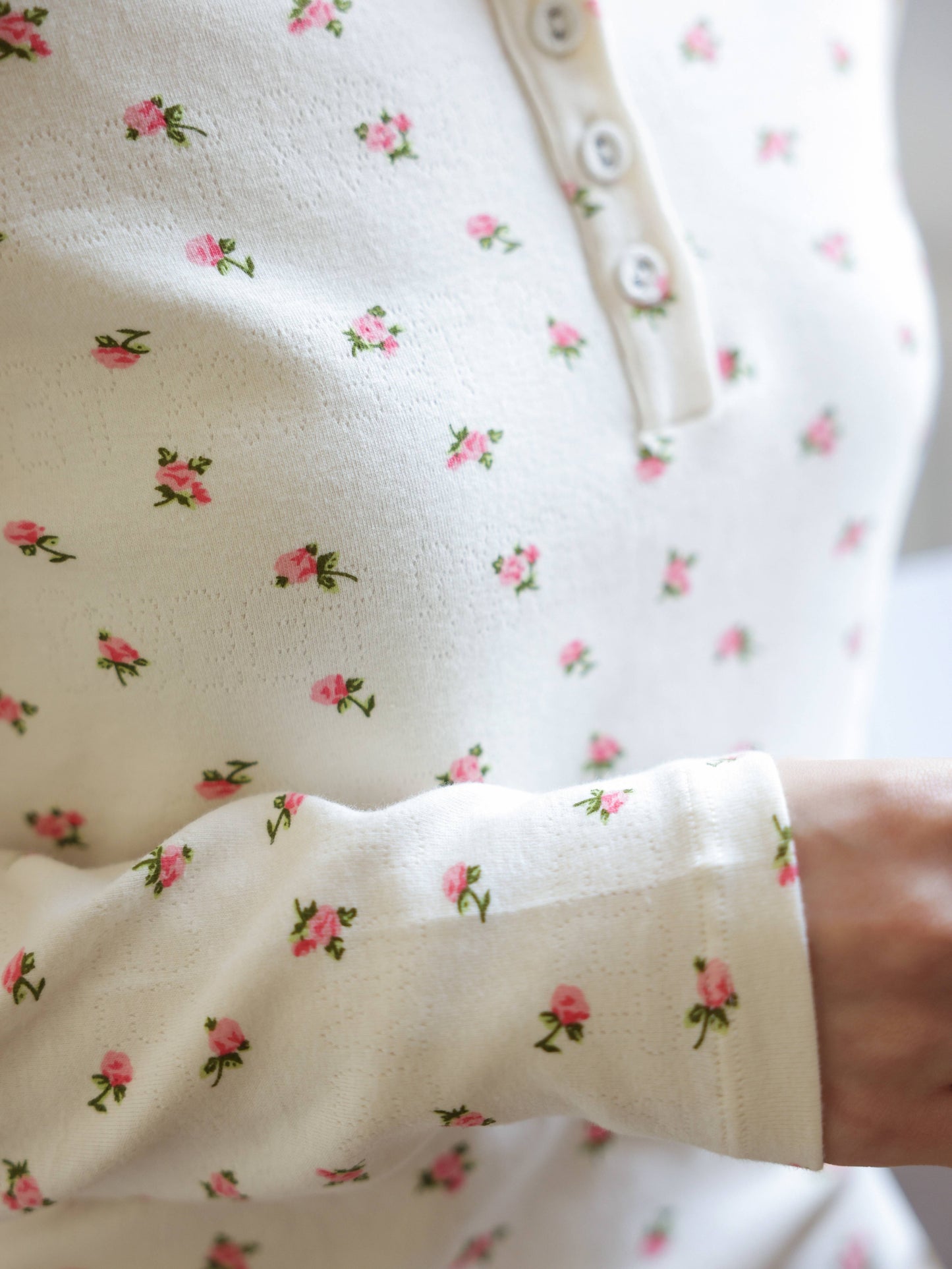 Soft Bloom Long Sleeve Pajama set