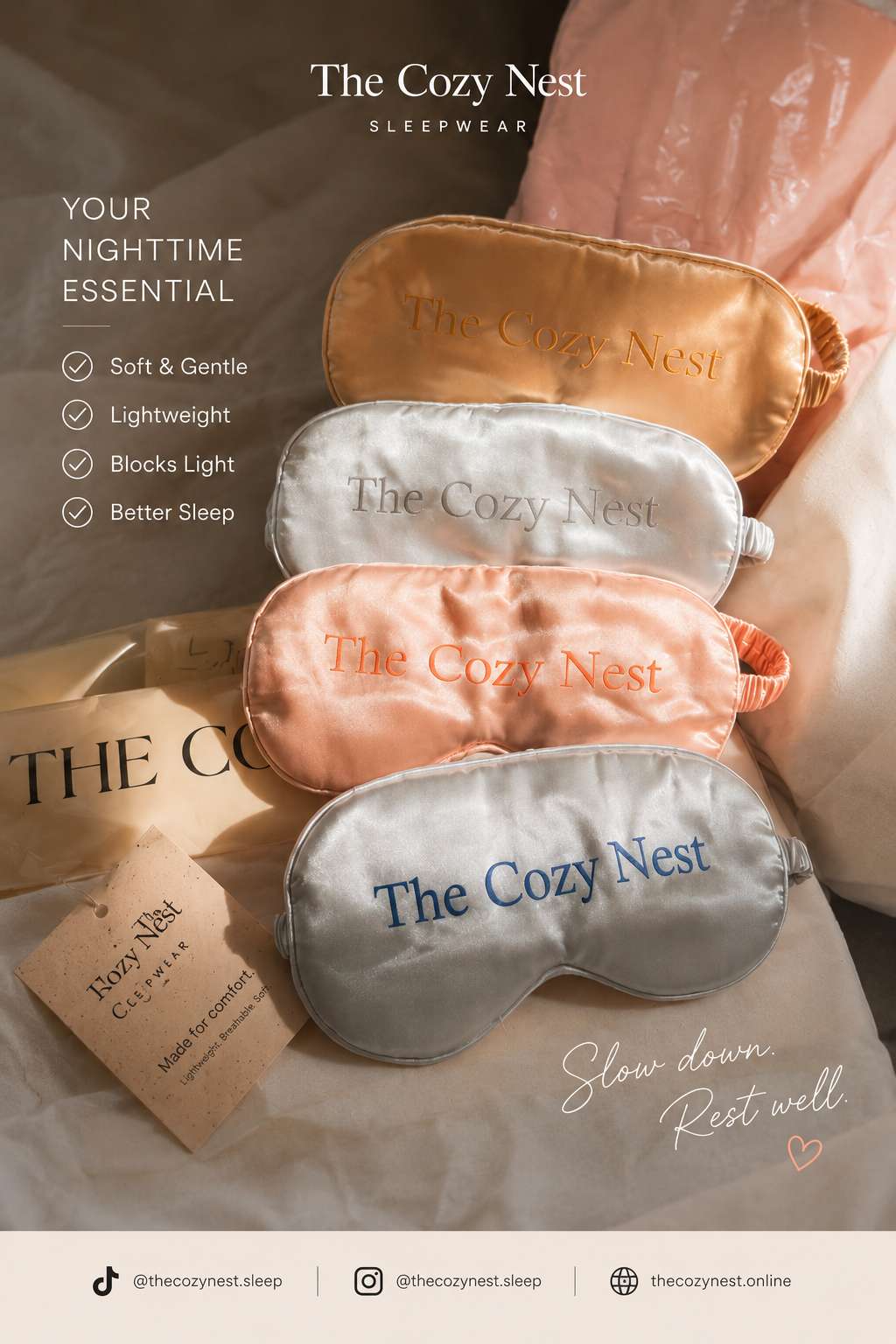 Satin Sleep Mask