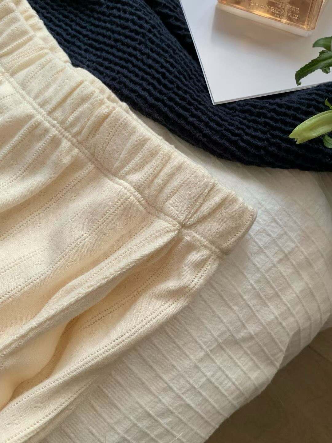 Soft Lace Cotton Pajama Set